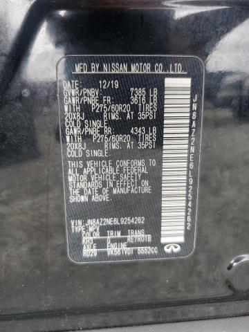 2020 INFINITI QX80 LUXE JN8AZ2NE6L9254262