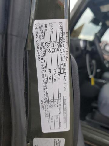 2015 JEEP WRANGLER S 1C4AJWBG1FL768818