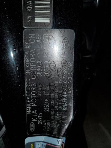 2016 KIA FORTE LX - KNAFK4A61G5523889