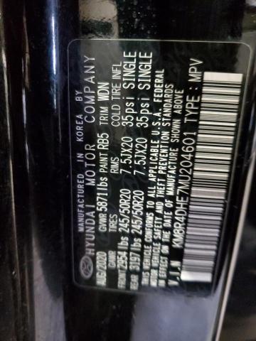 2021 HYUNDAI PALISADE SEL KM8R4DHE7MU204601