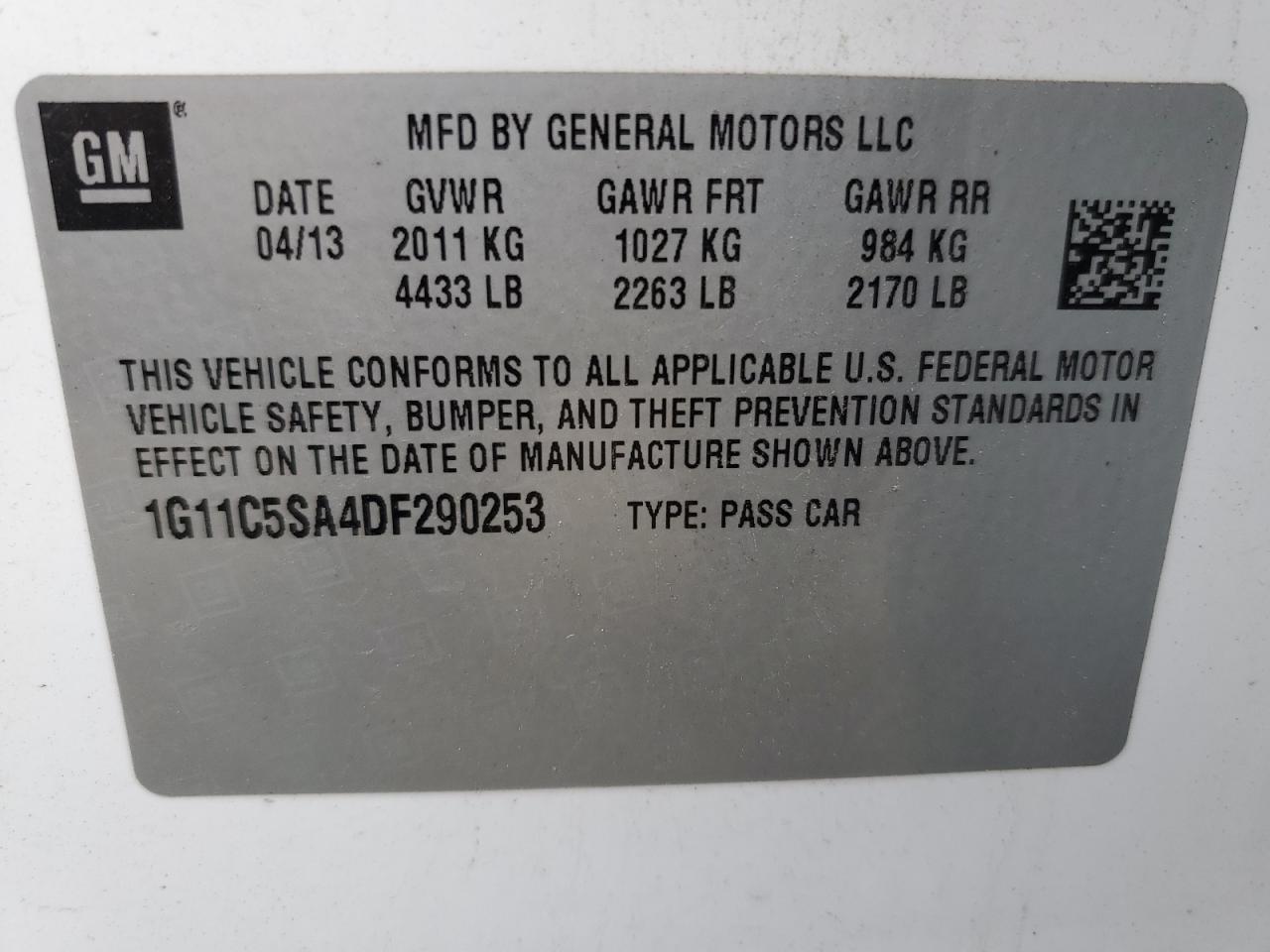 CHEVROLET MALIBU 1LT