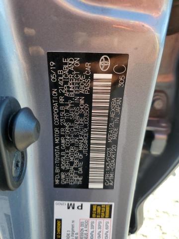 2020 TOYOTA COROLLA SE - JTDS4RCE9LJ023509