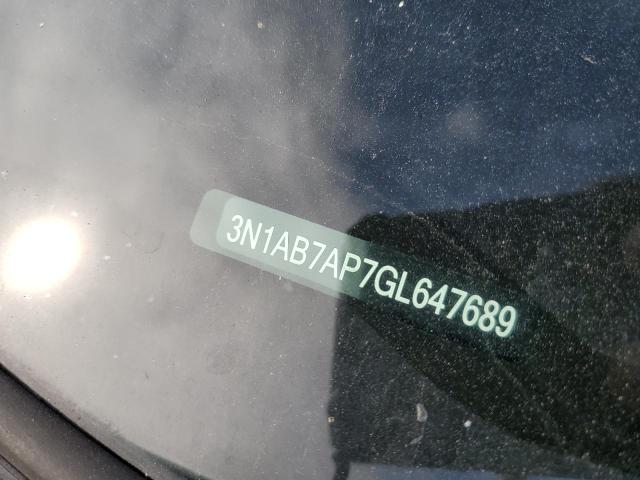 2016 NISSAN SENTRA S 3N1AB7AP7GL647689