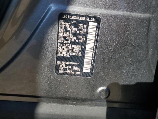 2017 NISSAN ARMADA SV JN8AY2ND2H9008617