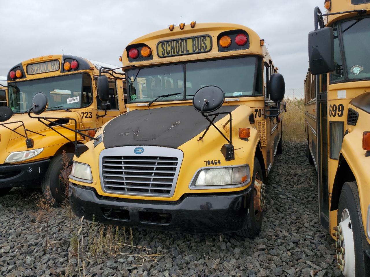 Lot #3275581800 2009 BLUE BIRD SCHOOL BUS