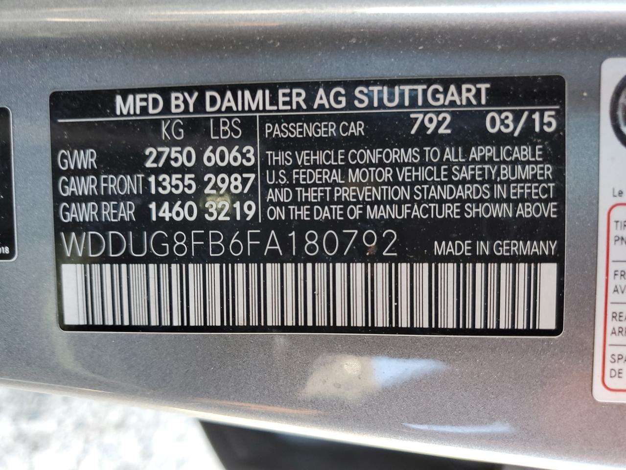 MERCEDES-BENZ S-CLASS 550 4MATIC