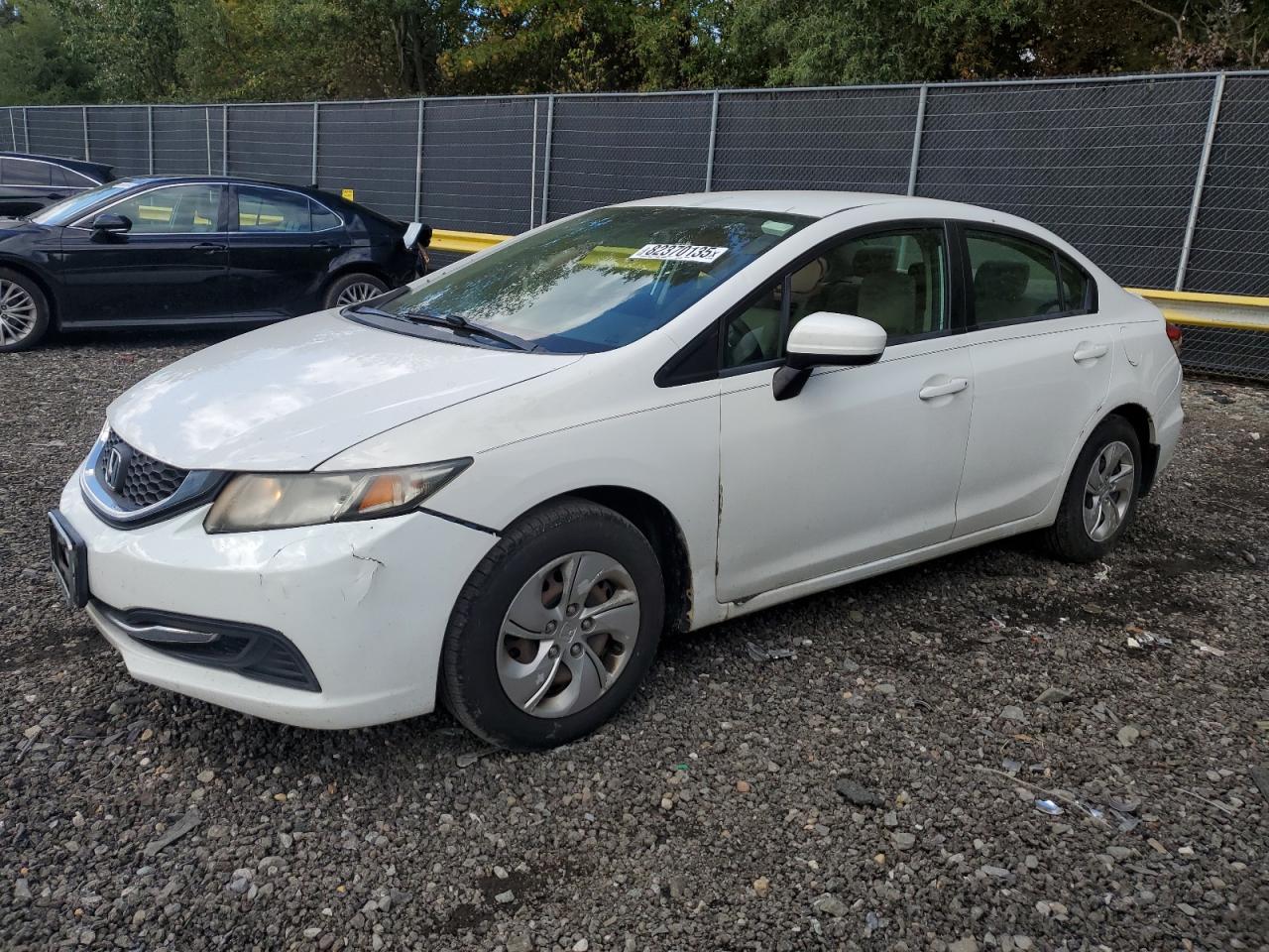 Lot #3291333161 2014 HONDA CIVIC LX