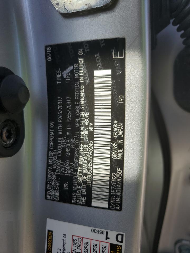 TOYOTA 4RUNNER SR5/SR5 PREMIUM