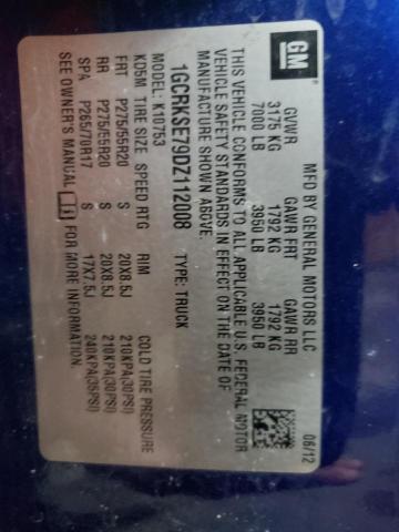 2013 CHEVROLET SILVERADO - 1GCRKSE79DZ112008