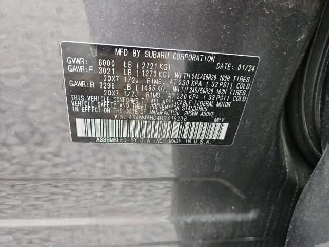 2024 SUBARU ASCENT ONY #3284924940
