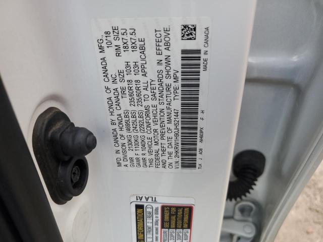 2018 HONDA CR-V TOURI 2HKRW1H90JH521447