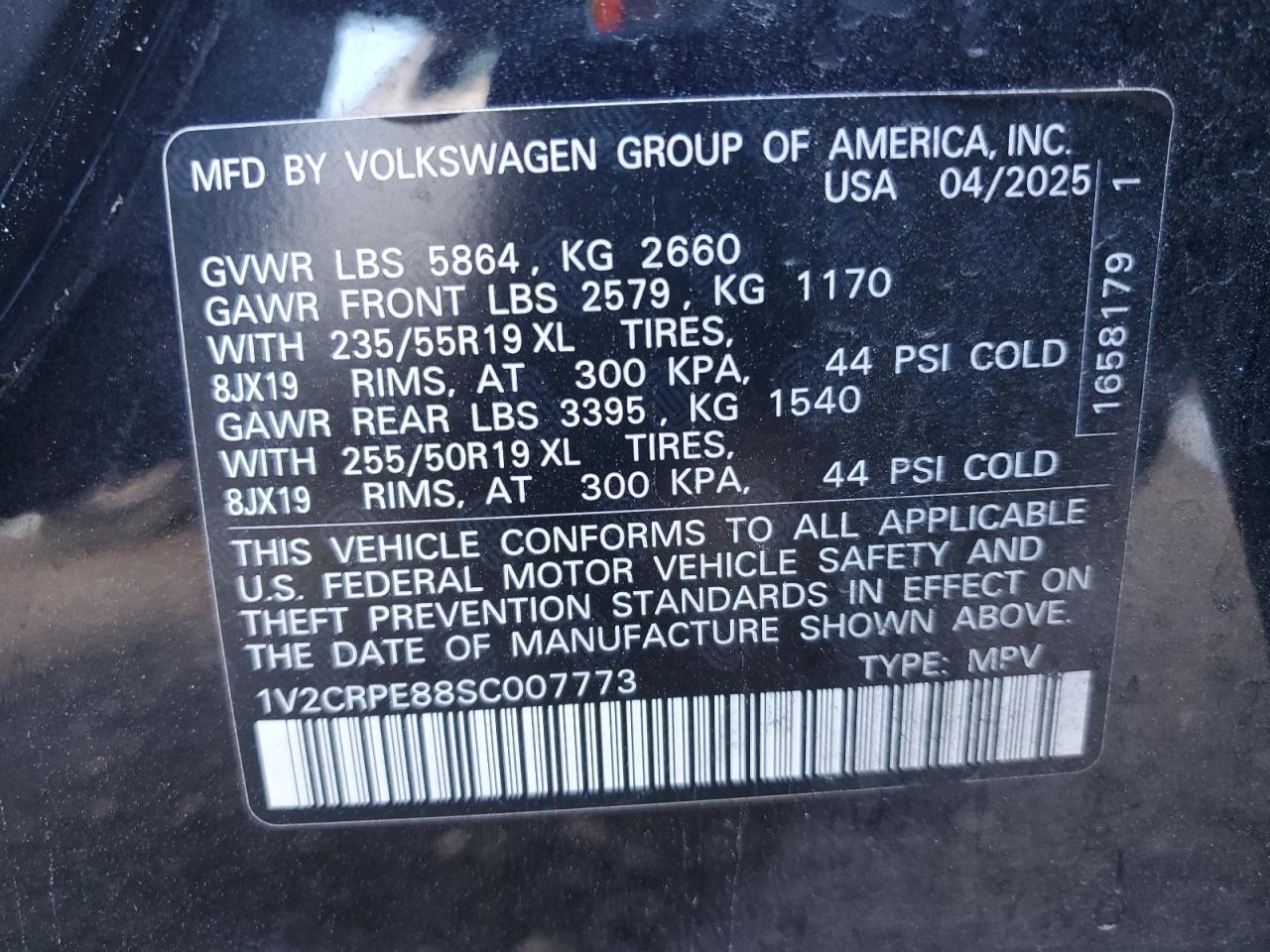 Lot #3302798914 2025 VOLKSWAGEN ID.4 PRO