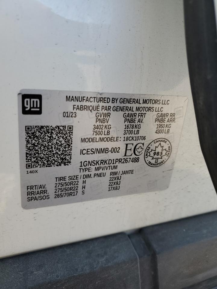 CHEVROLET TAHOE K1500 RST