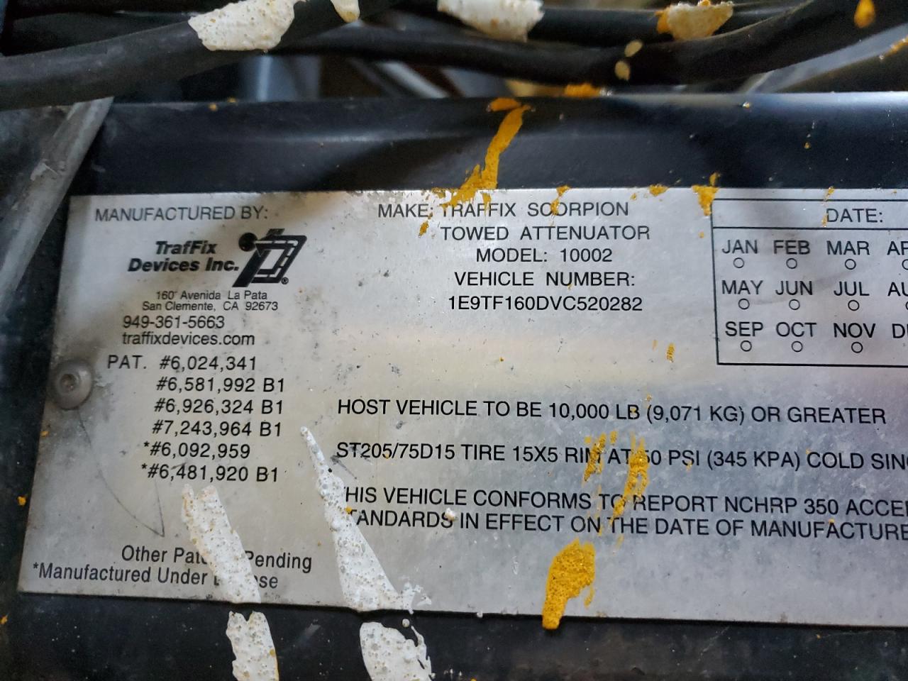 Lot #3285654656 2010 TRAFFIX  SCORPI SCORPION 1