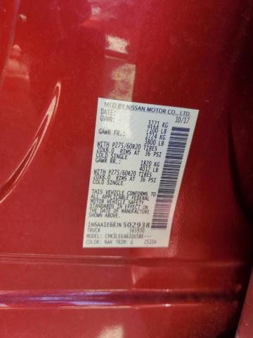 2018 NISSAN TITAN SV #3296246445