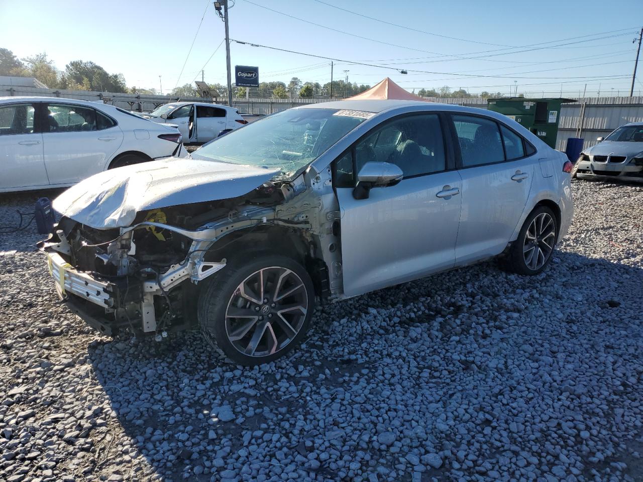 Lot #3286736342 2020 TOYOTA COROLLA SE