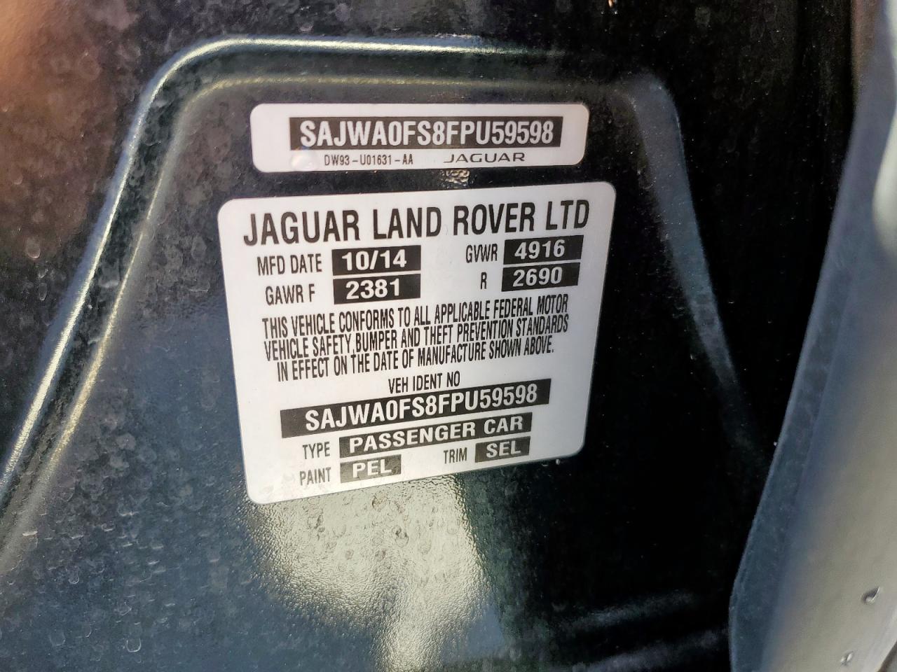 JAGUAR XF 2.0T PREMIUM