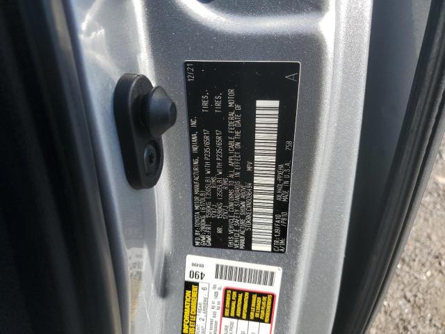 2022 TOYOTA SIENNA LE 5TDKRKECXNS096494