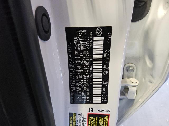 2025 TOYOTA CAMRY XSE - 4T1DAACK0SU037848