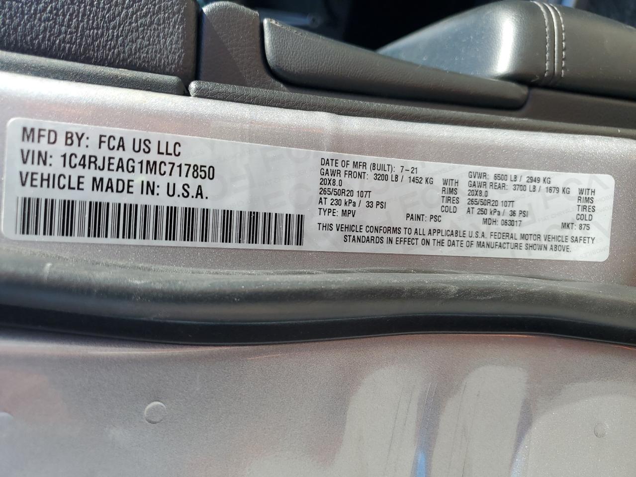 JEEP GRAND CHEROKEE LAREDO