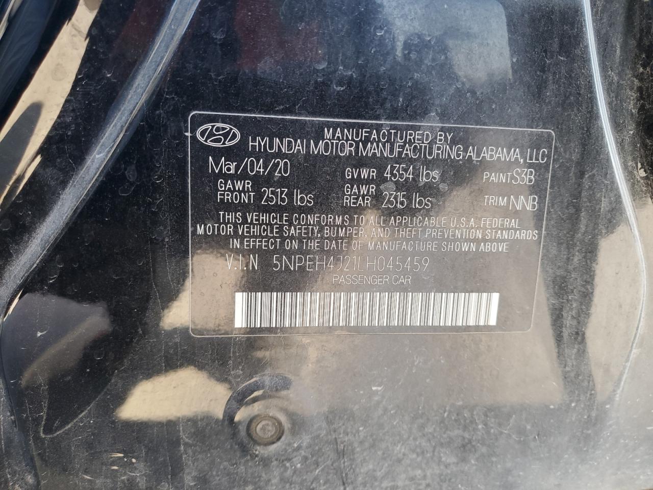 HYUNDAI SONATA LIMITED