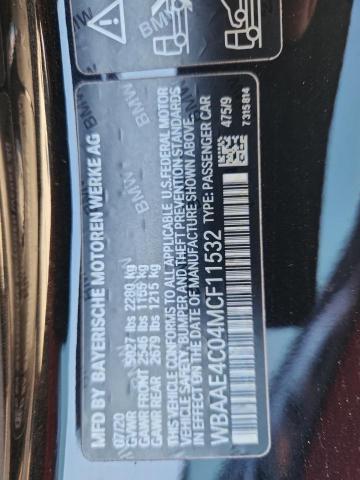 2021 BMW 840XI #3276348673