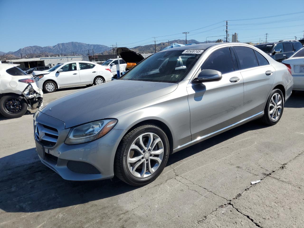Lot #3281651394 2015 MERCEDES-BENZ C 300