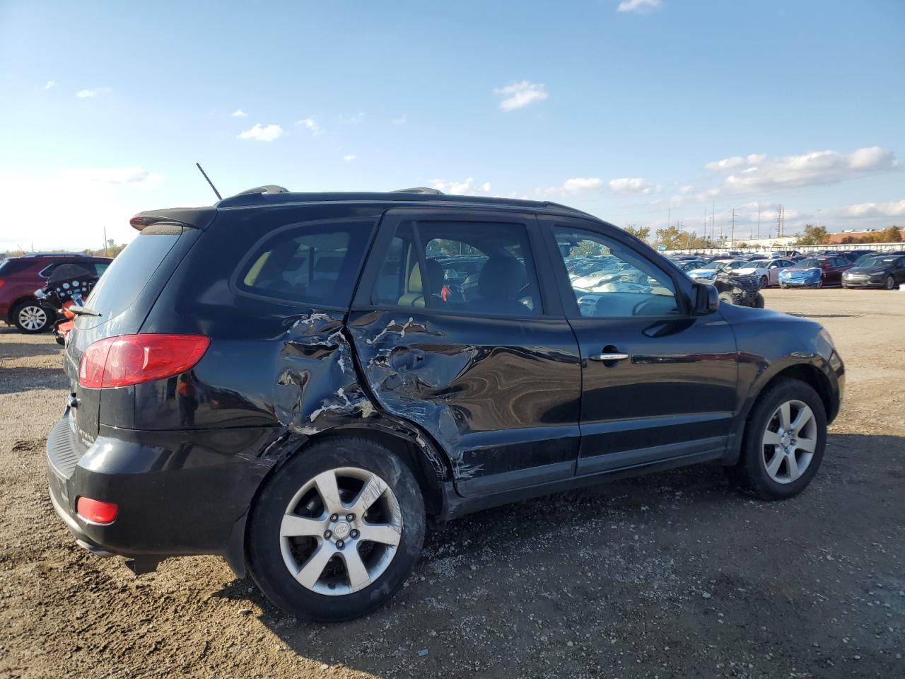 Lot #3292769796 2008 HYUNDAI SANTA FE S