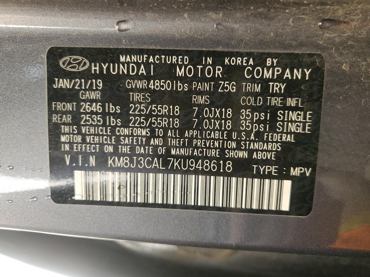 HYUNDAI TUCSON LIMITED