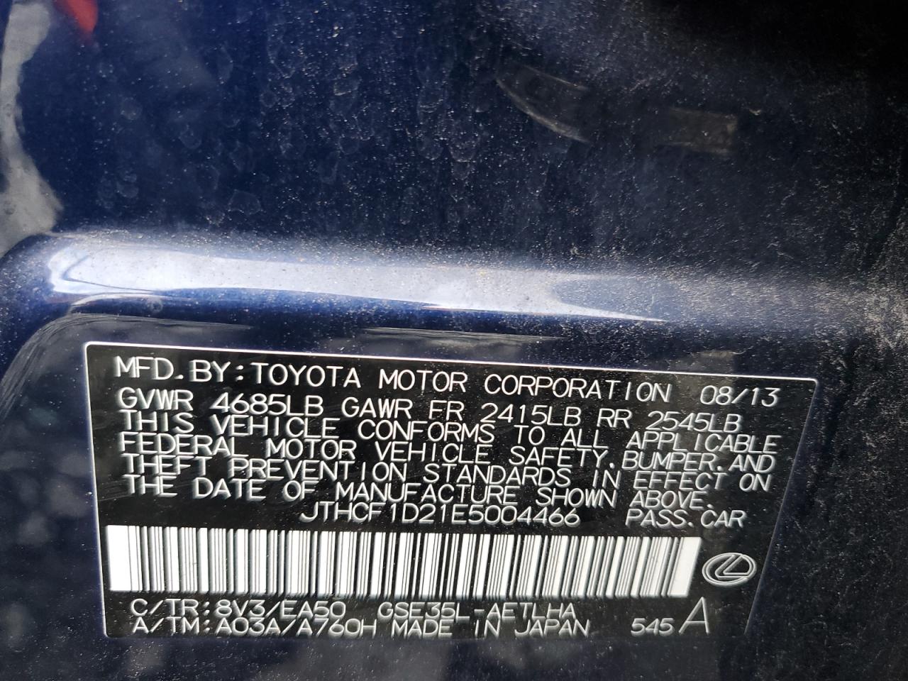 LEXUS IS 250