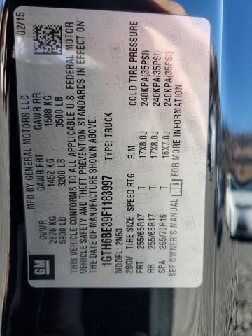 2015 GMC CANYON SLE - 1GTH6BE39F1183997