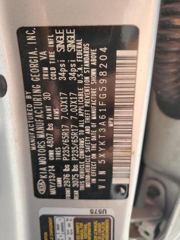 2015 KIA SORENTO LX 5XYKT3A61FG598204