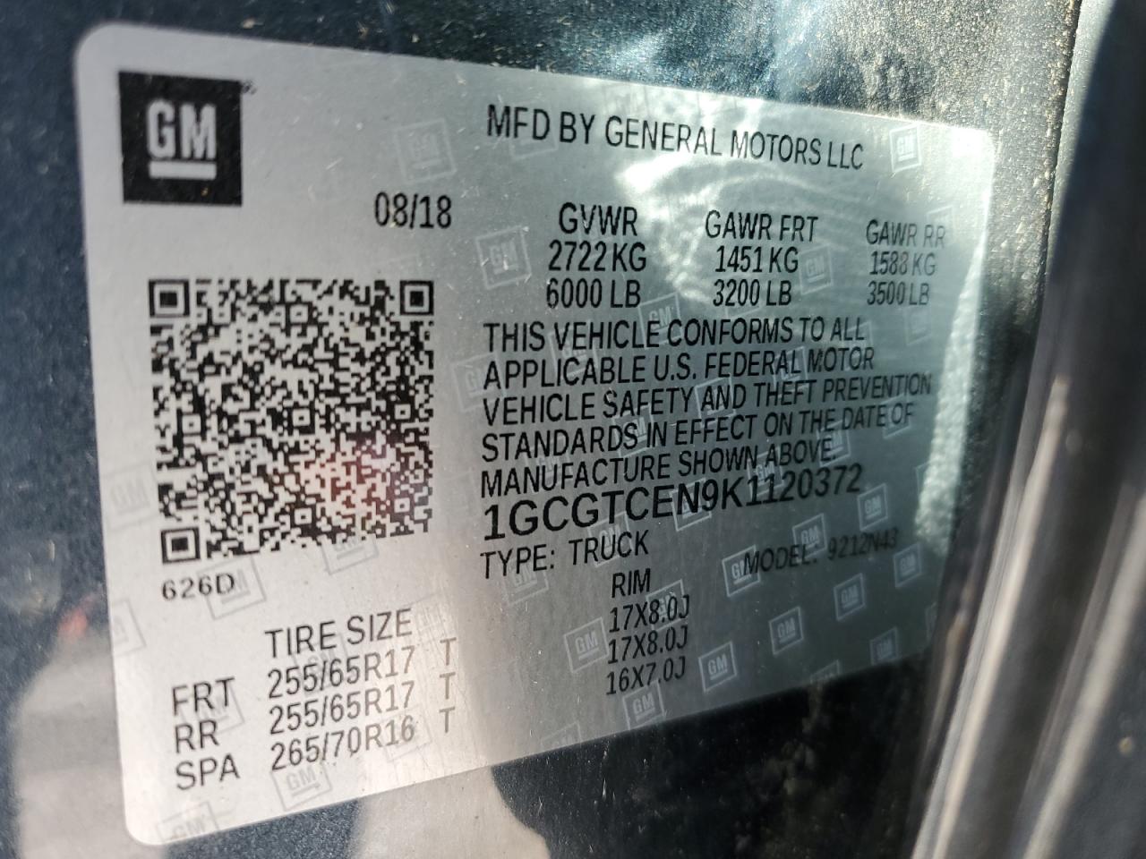 CHEVROLET COLORADO LT