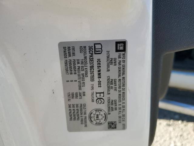 2011 CHEVROLET SILVERADO - 3GCPKSE37BG397809