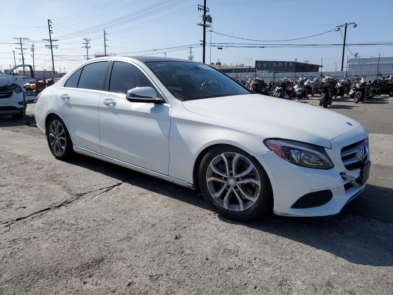 Lot #3315989112 2016 MERCEDES-BENZ C 300