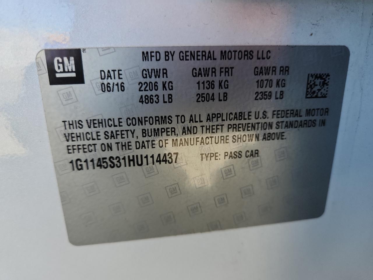 CHEVROLET IMPALA PREMIER