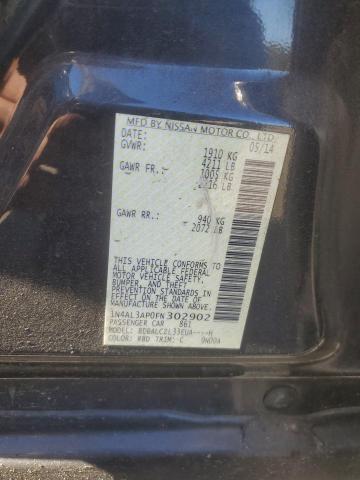 2015 NISSAN ALTIMA 2.5 - 1N4AL3AP0FN302902