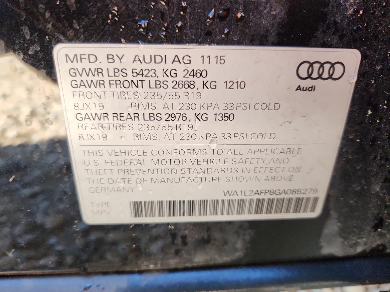 AUDI Q5 PREMIUM PLUS