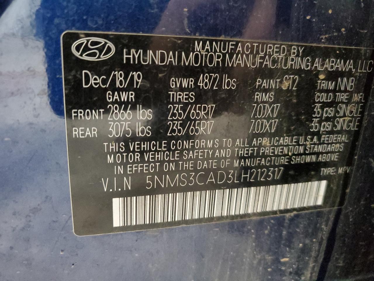 HYUNDAI SANTA FE SEL