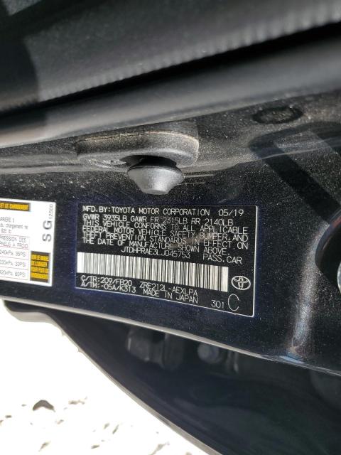 2020 TOYOTA COROLLA LE - JTDHPRAE3LJ045753