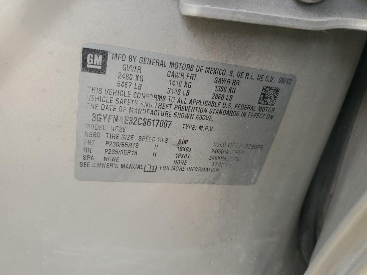 CADILLAC SRX LUXURY COLLECTION