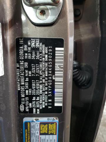 2019 KIA SORENTO L #3315770345