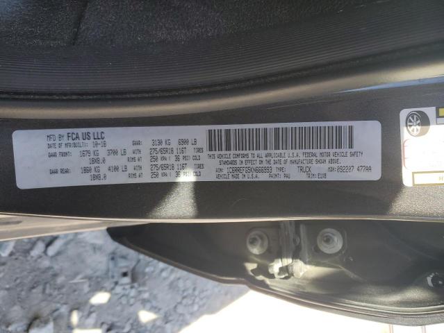 2019 RAM 1500 BIG H - 1C6RREFG5KN666993