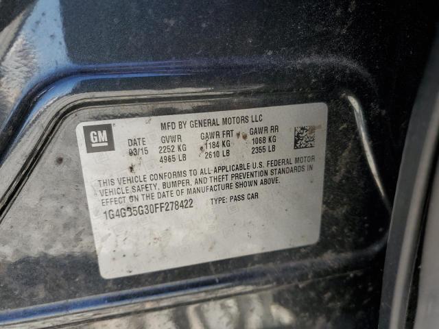 2015 BUICK LACROSSE - 1G4GB5G30FF278422