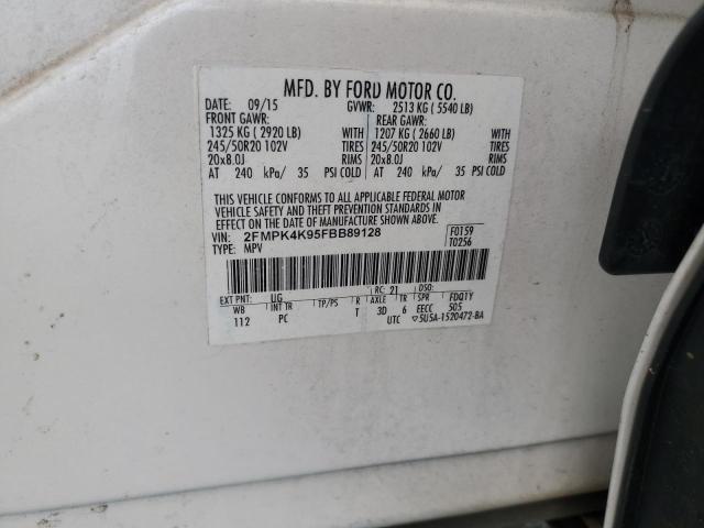 2015 FORD EDGE TITAN - 2FMPK4K95FBB89128