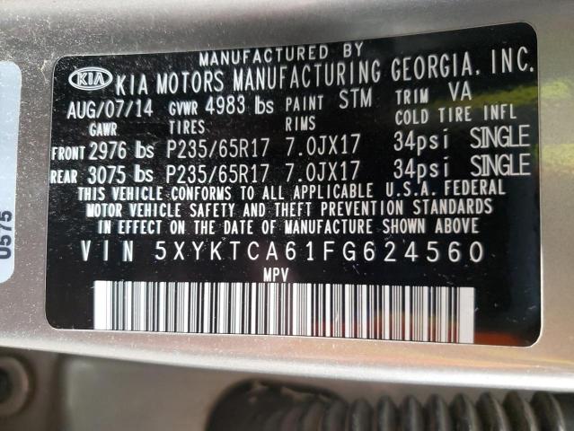 2015 KIA SORENTO LX #3293134150