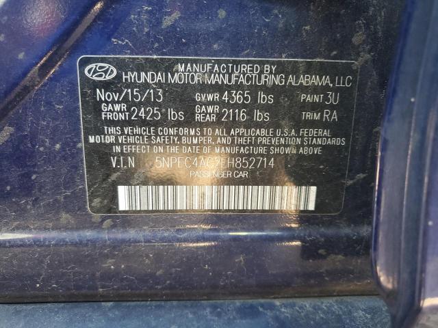 2014 HYUNDAI SONATA SE - 5NPEC4AC2EH852714