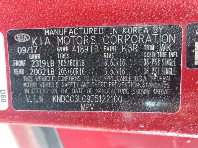 2018 KIA NIRO EX KNDCC3LC9J5122100