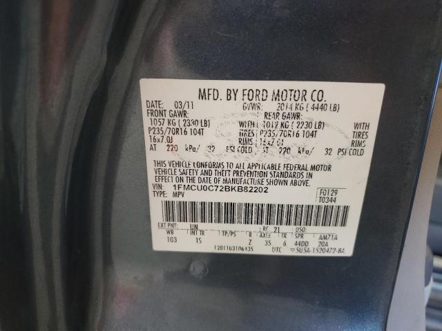 2011 FORD ESCAPE XLS - 1FMCU0C72BKB82202