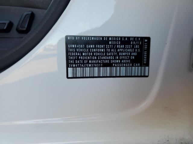 2014 VOLKSWAGEN JETTA GLI - 3VW4T7AJ7EM376317